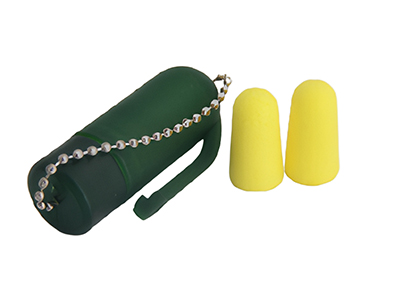 Muestra del empaque del tapón auditivo