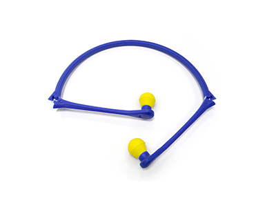 Tapón de oído plegable con banda de sujeción EC-4109